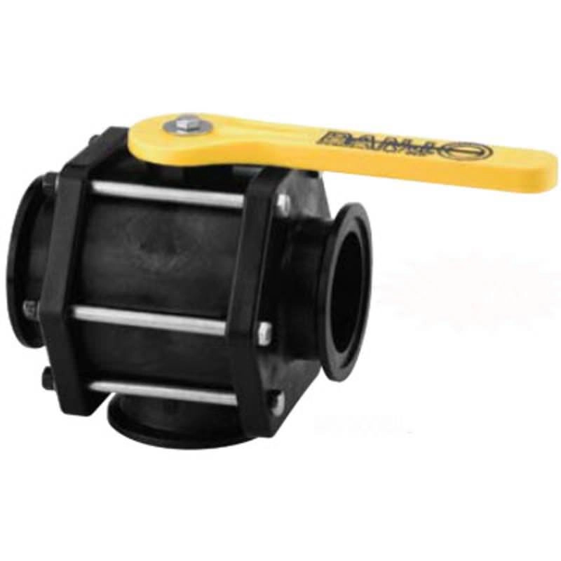 3 in. 3-Way Bottom Load Manifold Flanged Valve Image