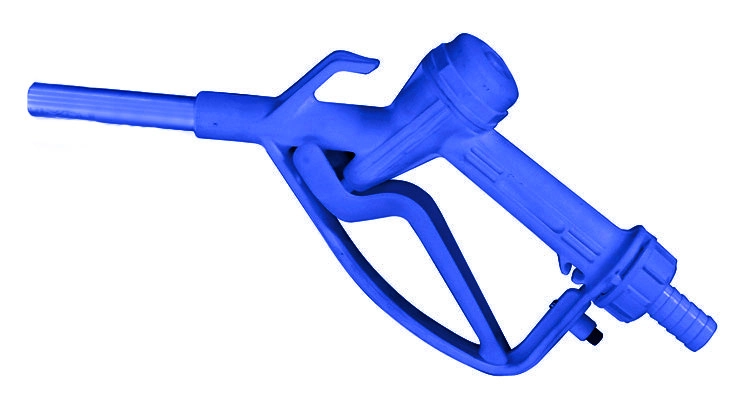 1 in. Barb (M) Manual  Poly Nozzle