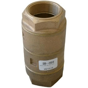Double Poppet Vertical Check Valves