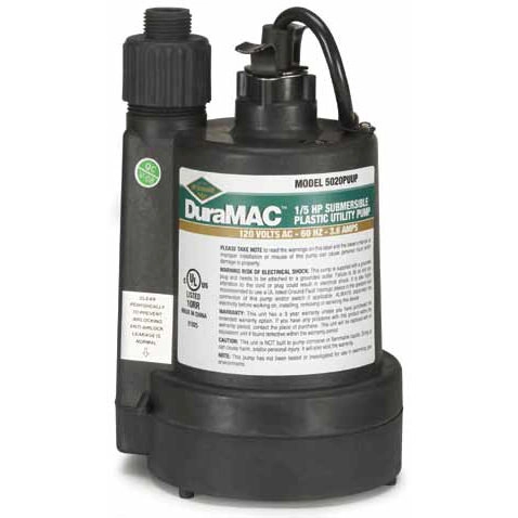 Model: 5020PUUP DuraMac Thermoplastic Utility Pump