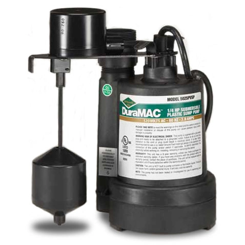 Model: 5025PVSP Submersible Sump Pump