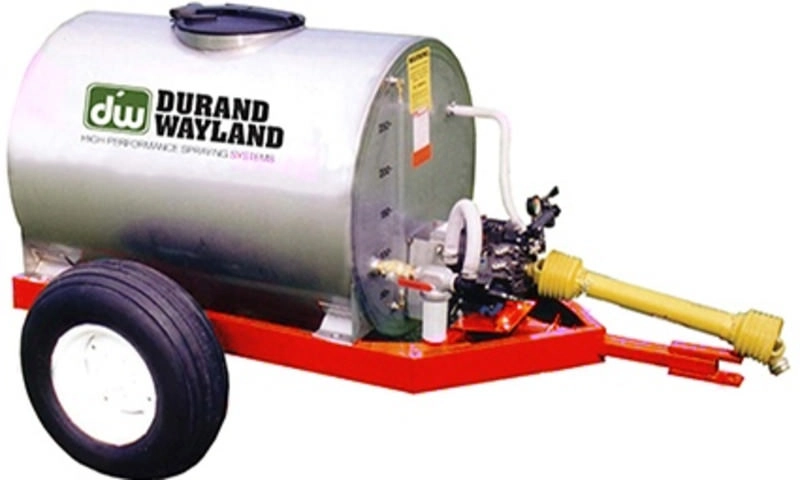 300 Gallon Trailer Sprayer w/ 24 gpm Diaphragm Pump