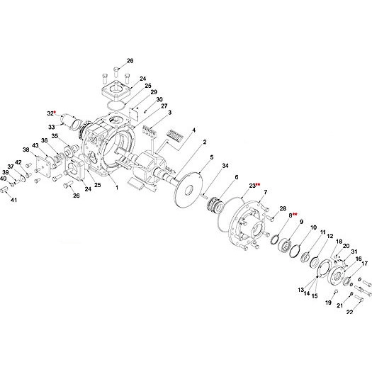Repair Kit for Corken PZ7 Coro-Vane&reg; Pump Image