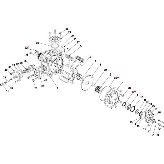 Repair Kit for Corken PZ10 Coro-Vane&reg; Pump Image