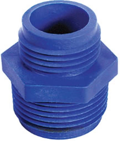 Discharge Adapters 1 in. x MNPT x 3/4 in. GHT Image