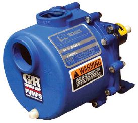 1-1/2 in. Inlet/Outlet, Plastic, 0.56 in. Solids Handling, Carbon/Ceramic Seals, Basic Drive