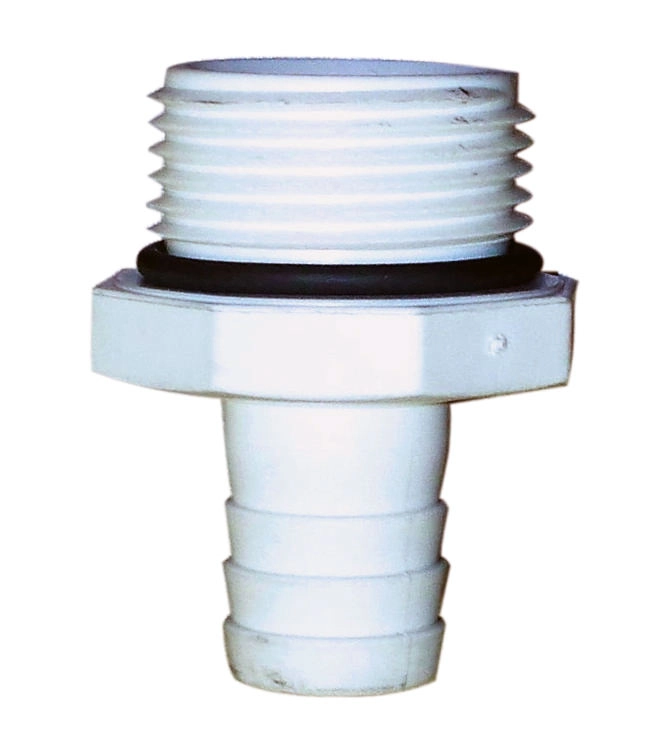 1/2 in. NPT (M) to 3/4 in. Barb DEF Poly Hose Barb
