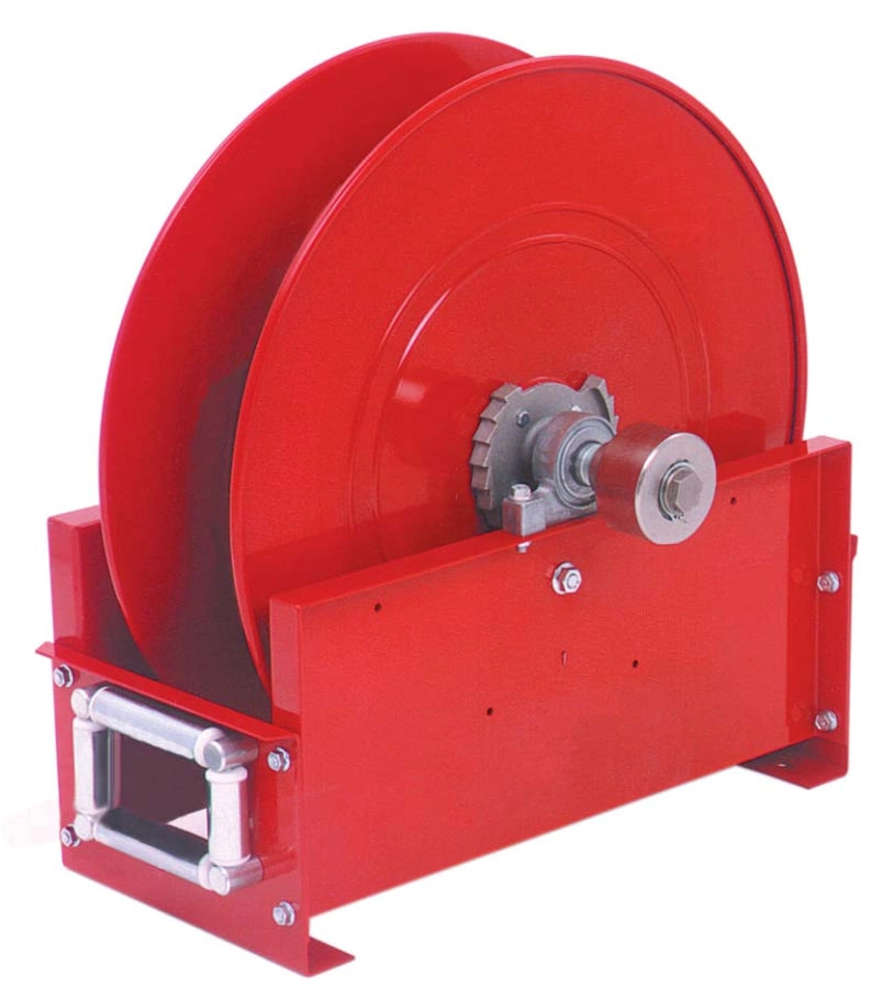 Heavy Duty, Spring Rewind Gasoline, Diesel, Fuel Oil, Air or Water Hose Reel Image
