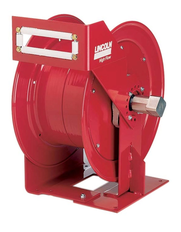 Heavy Duty, Spring Rewind Oil, Air or Water Hose Reel Image