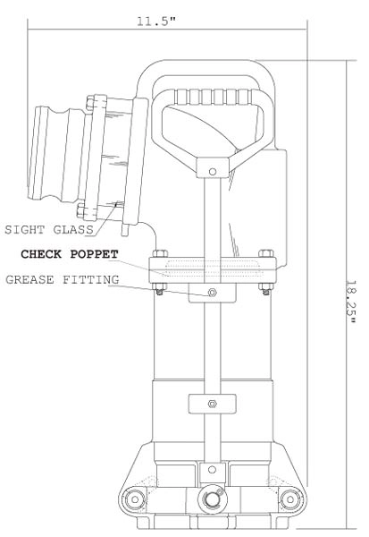 4 in. Top Seal Dual Point Unloading Elbows