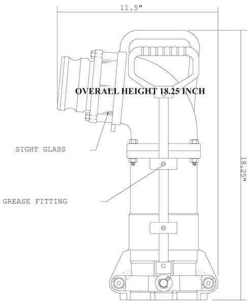 4 in. Top Seal Dual Point Unloading Elbows