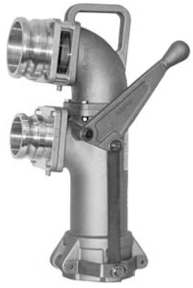 3 or 4 in. Single Point Over/Under Vapor Recovery Unloading Elbows Image