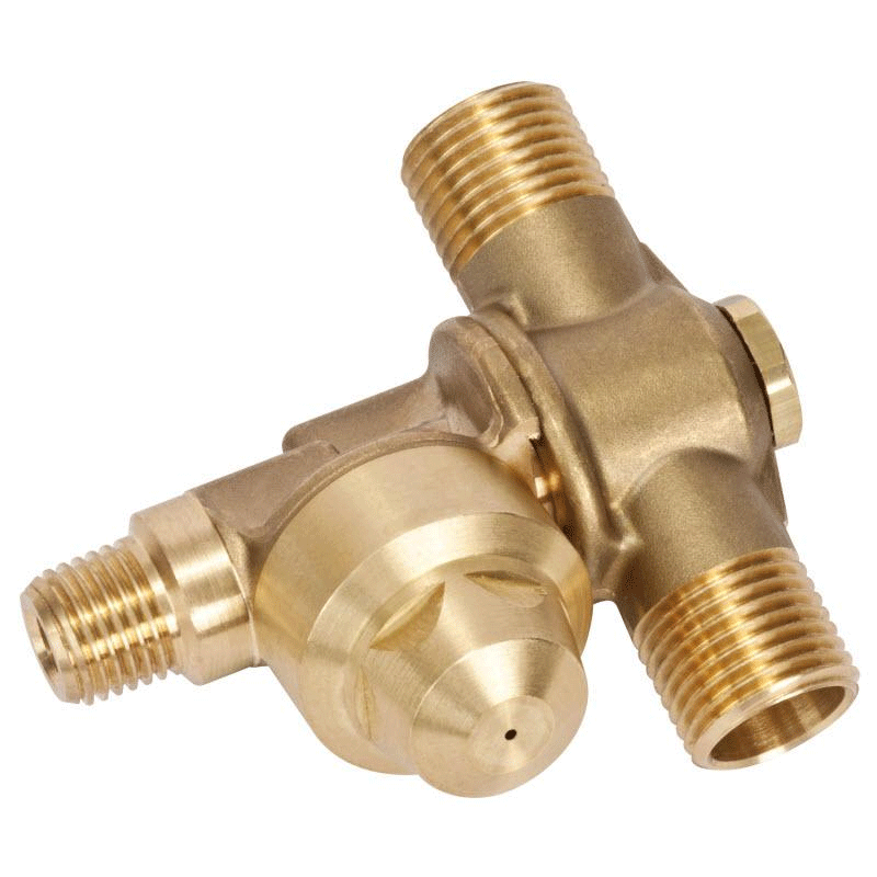 3/8 in. MNPT Double Outlet w/ Check Valve Image