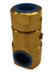1 in. 90 degree FxF BRASS 800 PSI SUPER SWIVEL JT (BUNA)