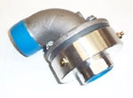 1-1/2 in. 90 degree FxFxVIC ALUM 600 PSI WHJ-1590AL JT (BUNA)