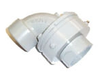 2 in. F x 1.5 in. F x 2 in. VIC 90 degree DUCT 600 PSI WHJ-290 JT (BUNA)
