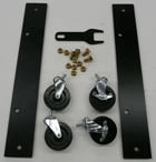 AV CASTER (3 in. OD) KIT W/ MTG PLATES For 1500-Series Reels
