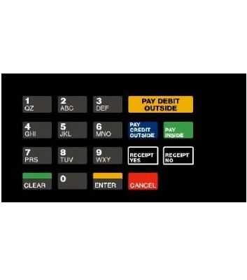 Fits Gilbarco, CRIND Overlay w/ Racetrac Graphics