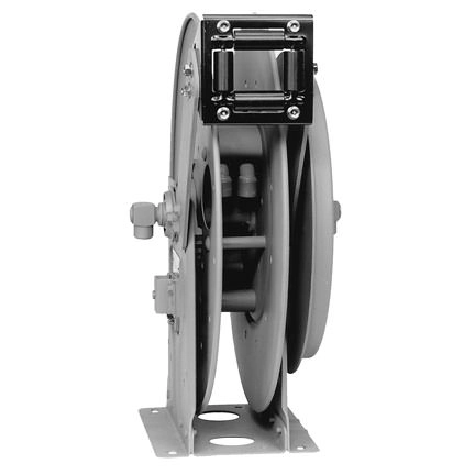 Spring Rewind Dual Hose Hose Reel for Air, Water, Hydraulics, Spray Painting