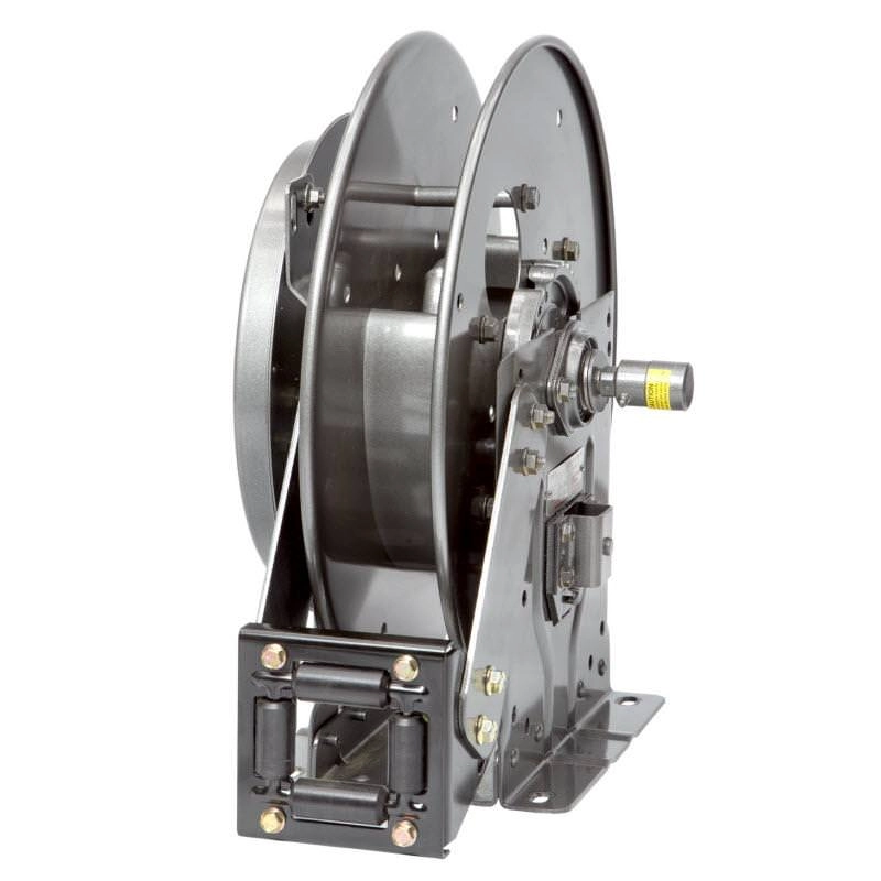Spring Rewind Hose Reel for Lubrication, Air, Water, Steam, Washdown