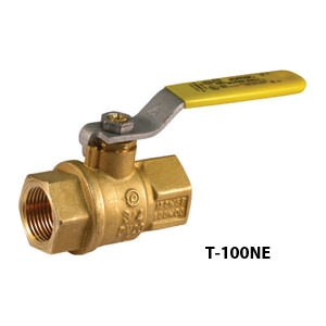 2 Piece Full Port Brass Ball Valve Image