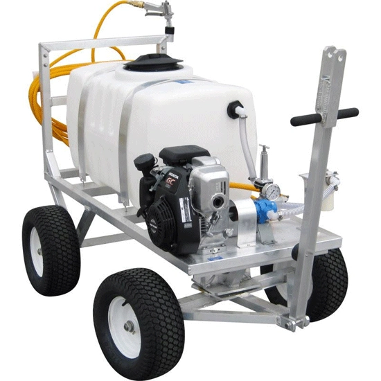 50 Gallon 4 Wheel w/ 7 gpm Roller Pump Image