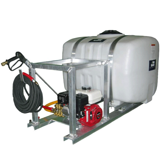100 Gallon Pressure Washer Skid Sprayer