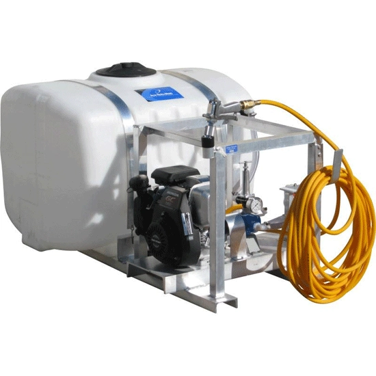 100 Gallon Skid w/ 7 gpm Roller Pump (XL)