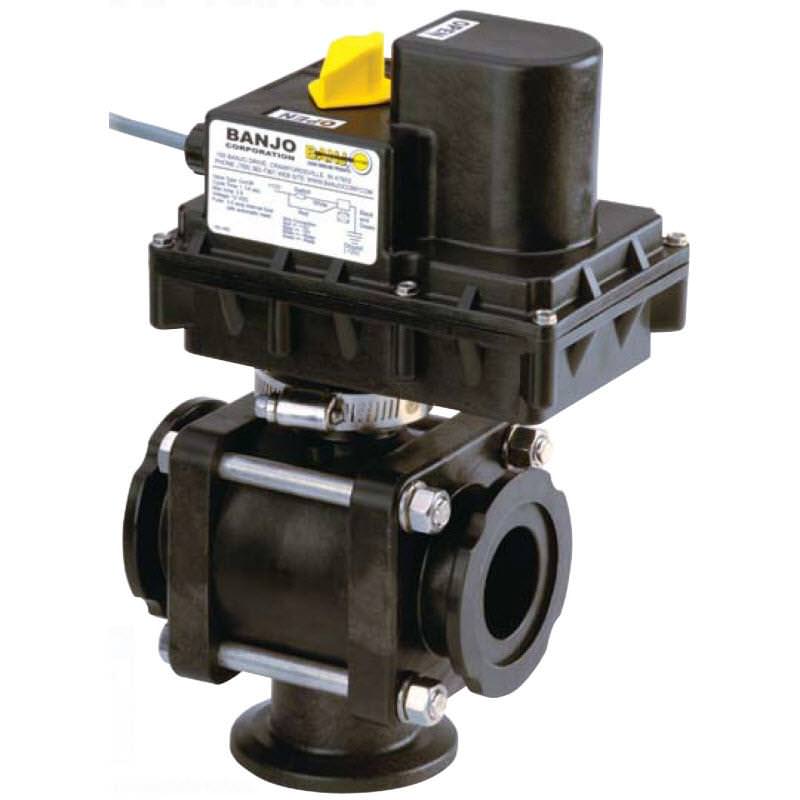 2 in. Full Port 3-Way Bottom Load Electric Manifold Valve