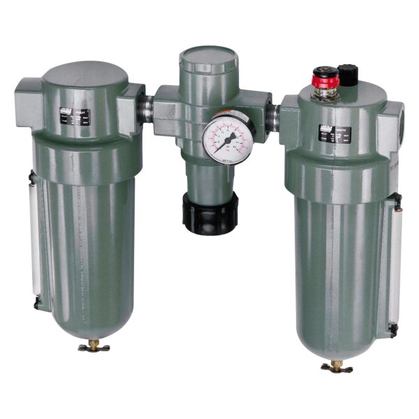 250 PSI/ 17 Bar with Gauge-Lubricator