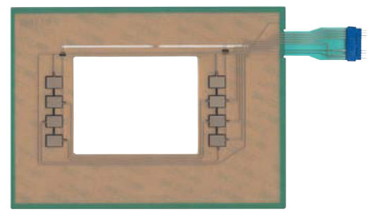 Membrane Switch Monochrome Fits Gilbarco Encore Image