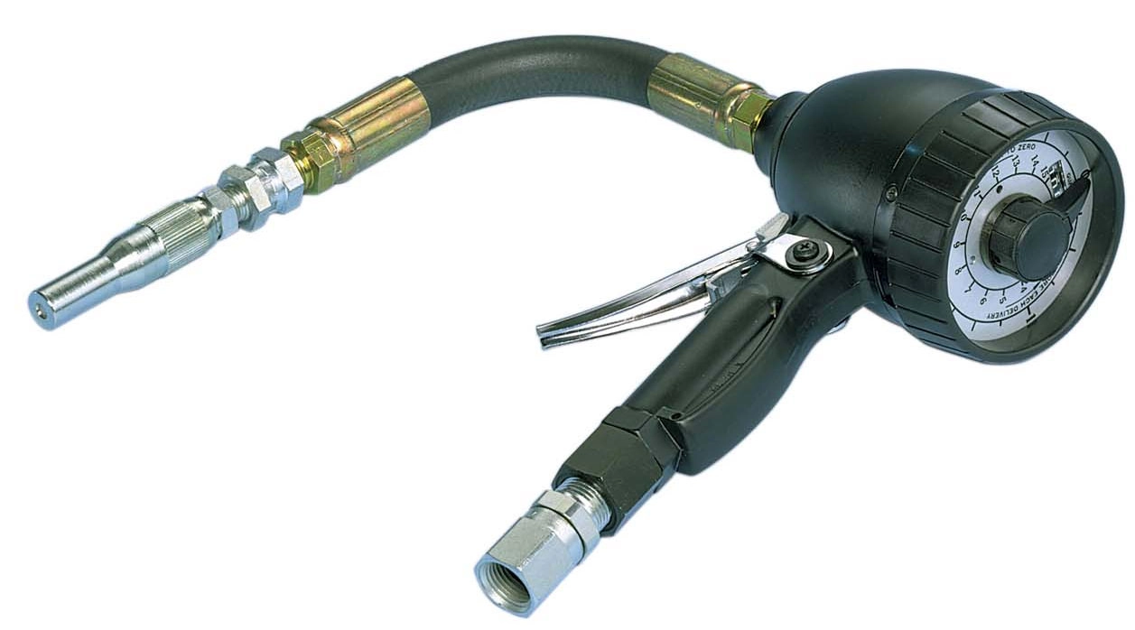 Oil Control Handle with Mechanical Meter