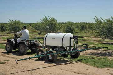 200 Gallon Tank Walking Beam Sprayer Package