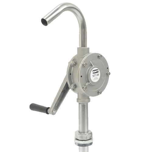 1 in. Inlet, 3/4 in. Outlet, Bung Adapter, Suction Tube, Cast Iron, Buna-N Seal