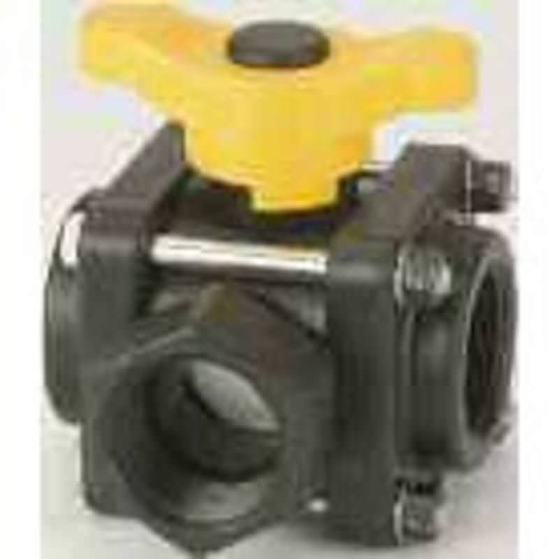 1-1/4 in. 3 Way Side Load Ball Valve