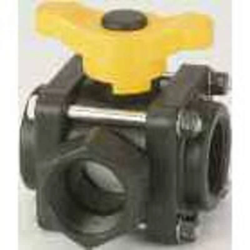 1-1/2 in. 3 Way Side Load Ball Valve Image