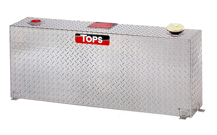 50 Gallon Vertical Aluminum Liquid Storage Tank Image