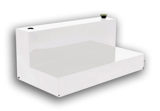 90 Gallon L-Shaped Steel Liquid Storage Truck Transfer Tank Image