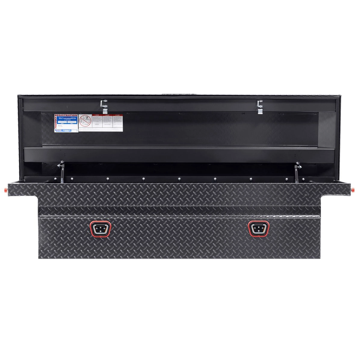 Full Low Profile 72L x 20.5W x 18.5H Saddle Truck Box