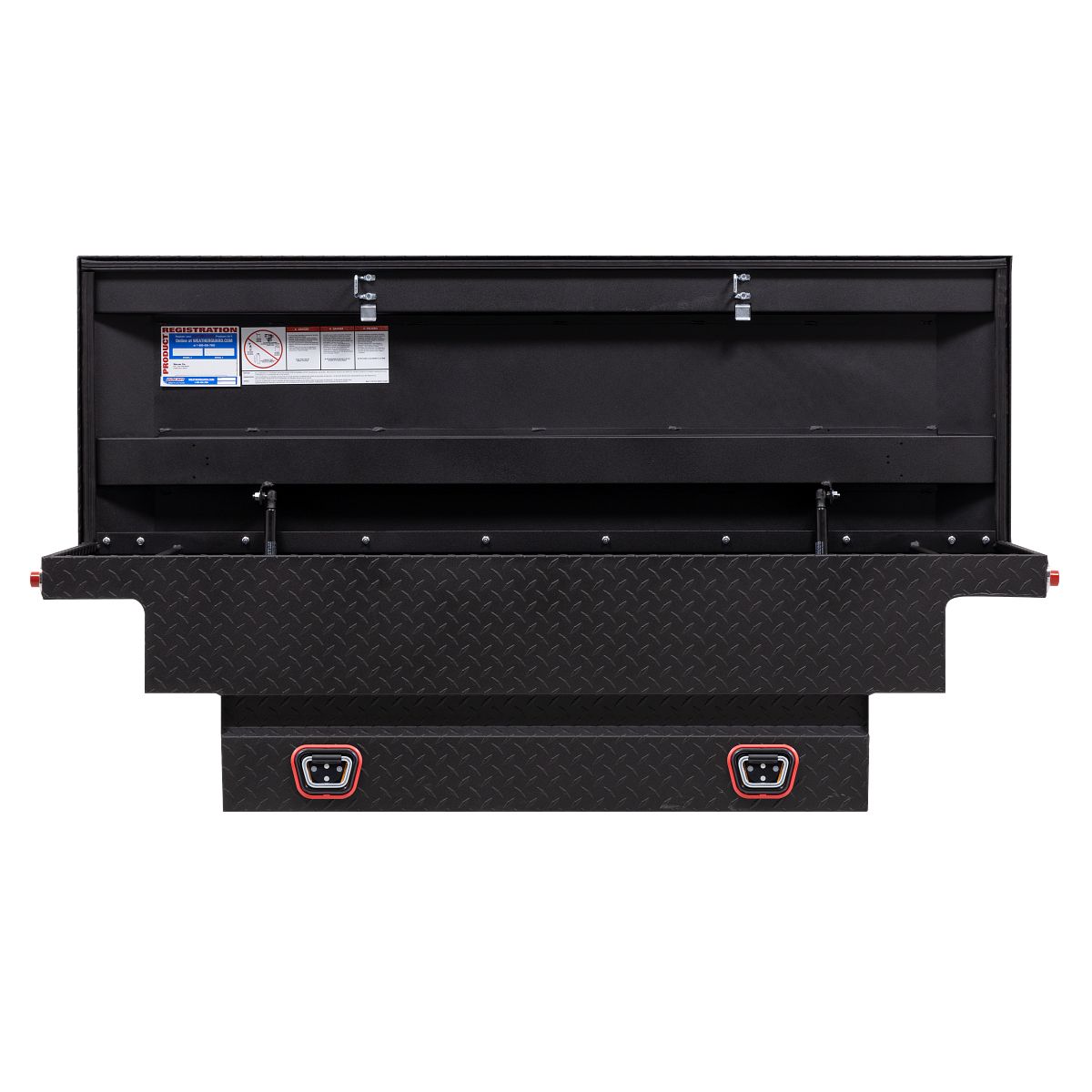 Compact Low Profile 62.5L x 20.5W x 18.5H Saddle Truck Box