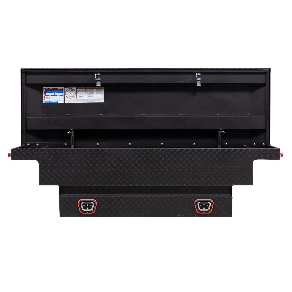 Compact Low Profile 62.5L x 20.5W x 18.5H Saddle Truck Box