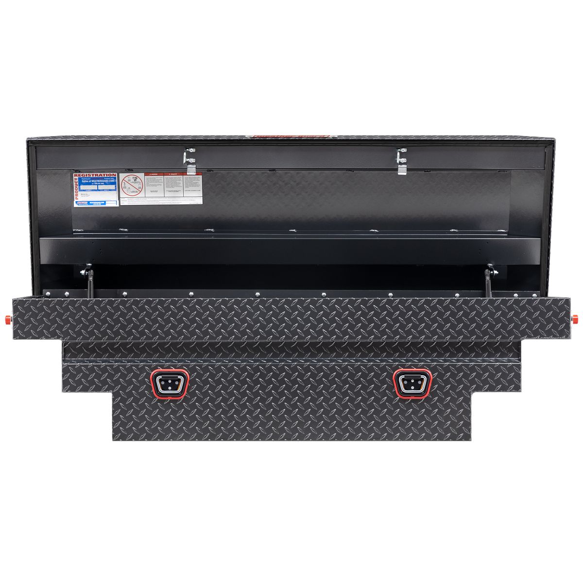 Compact Deep 62.25L x 20.25W x 18.25H Saddle Truck Box