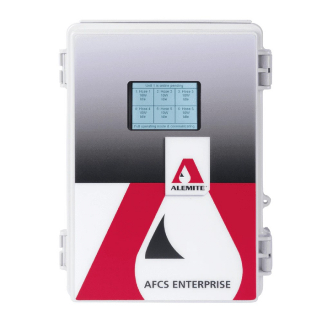 Includes 6 Pulse Inputs, 6 Level Inputs, and 6 Fluid Outputs; Has Touch Screen LCD for Configuration; Provides 1 Ethernet Switch to Connect to Network; Works on 110 or 220 AC Power