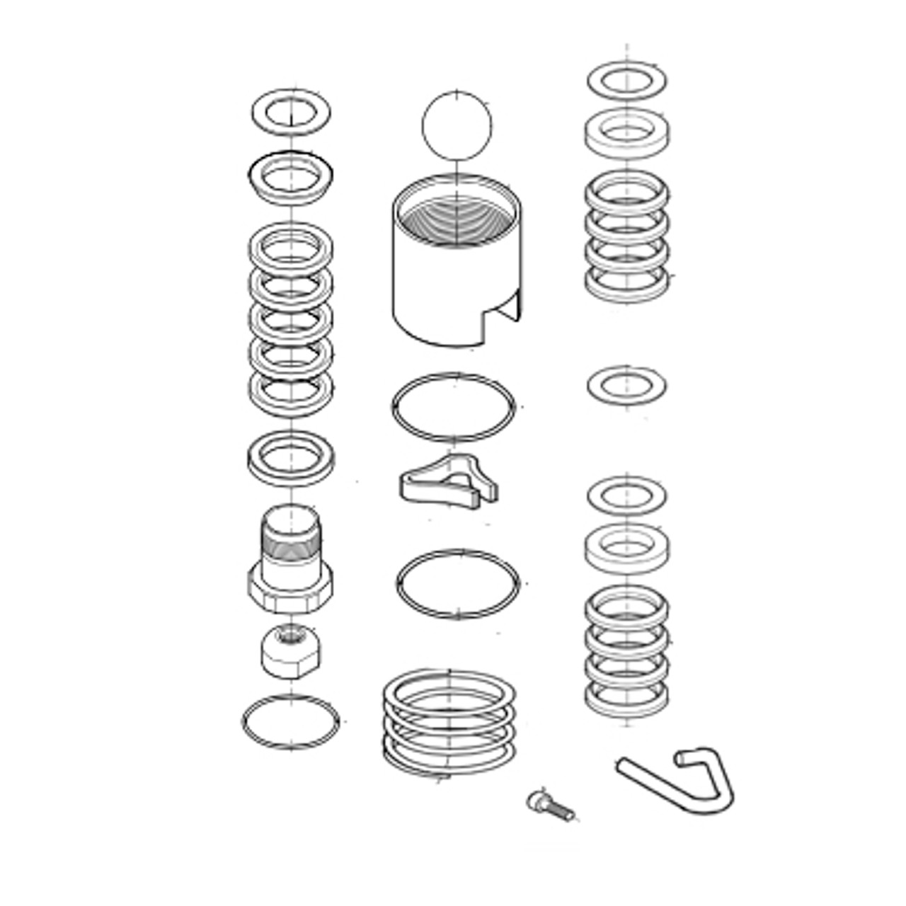 Major Repair Kit for 7886-A5 Pump [393003] - $742.18 : Westech ...