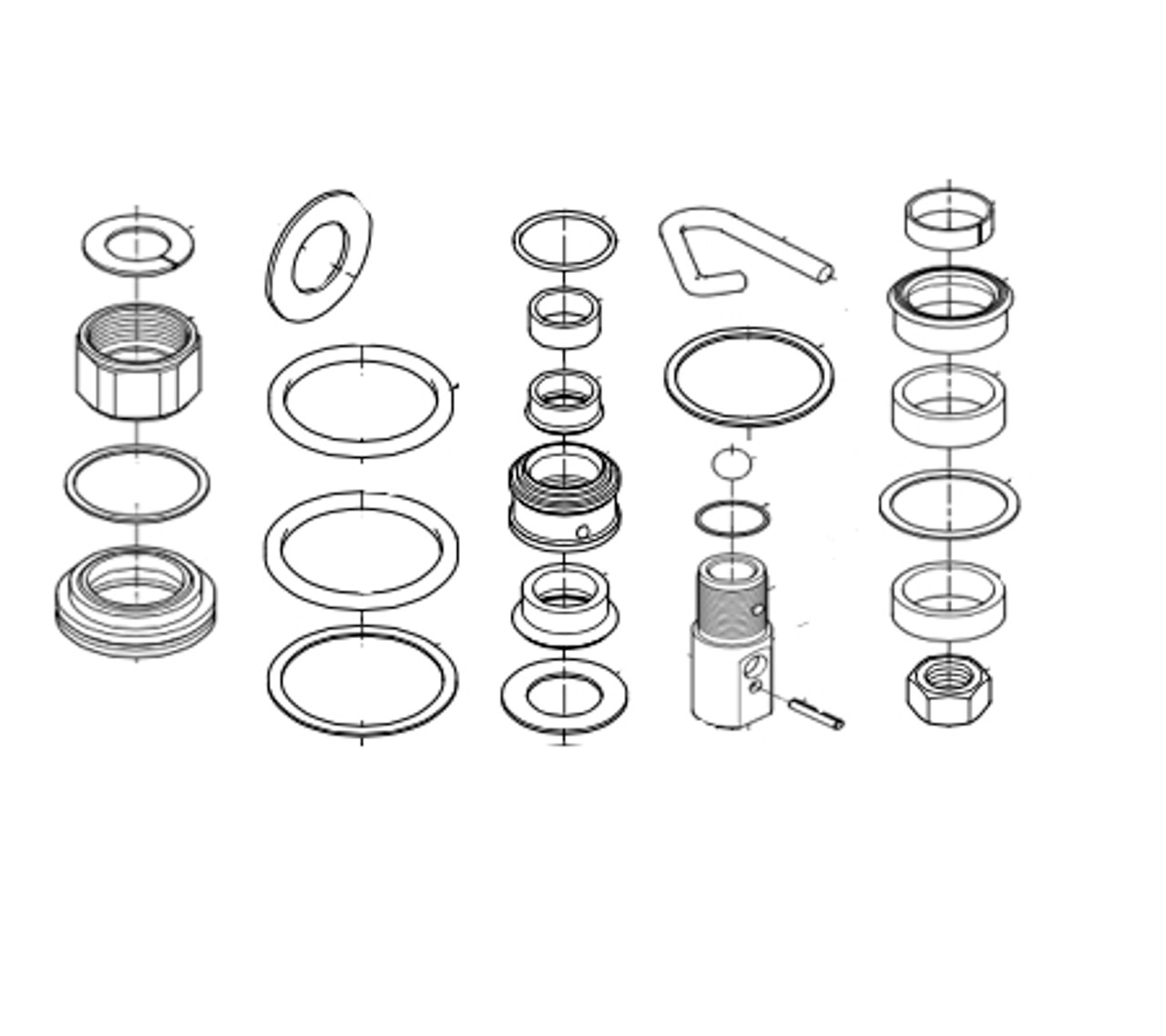 Major Repair Kit [3989882] 312.92 Westech Equipment, The Pump and