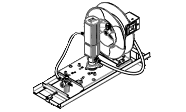 330 Gallon, Lynx 3:1 or 5:1 Pump, EVO 30 or 50 ft. Hose Reel