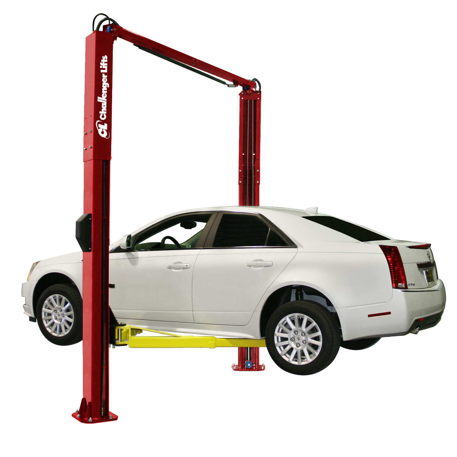 10,000 lb. Capacity, Symmetric/Asymmetric with Mirrored S-shaped Column, Adjustable width (136.5 to 142.5 in.); Overall Height Adjustable Up to 142.5 in.