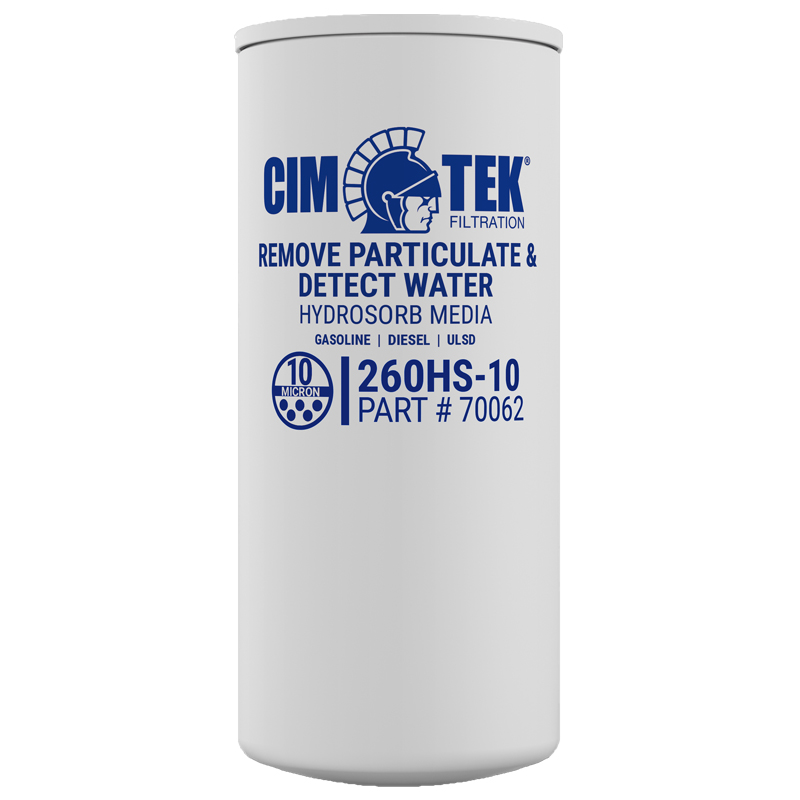 Particulate Removal and Hydrosorb Water Detection Spin-On Fuel Filter