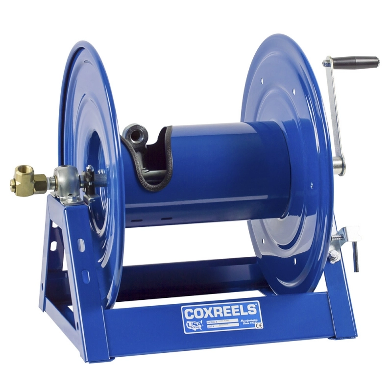 Bevel Geared Hand Crank Oil Hose Reel