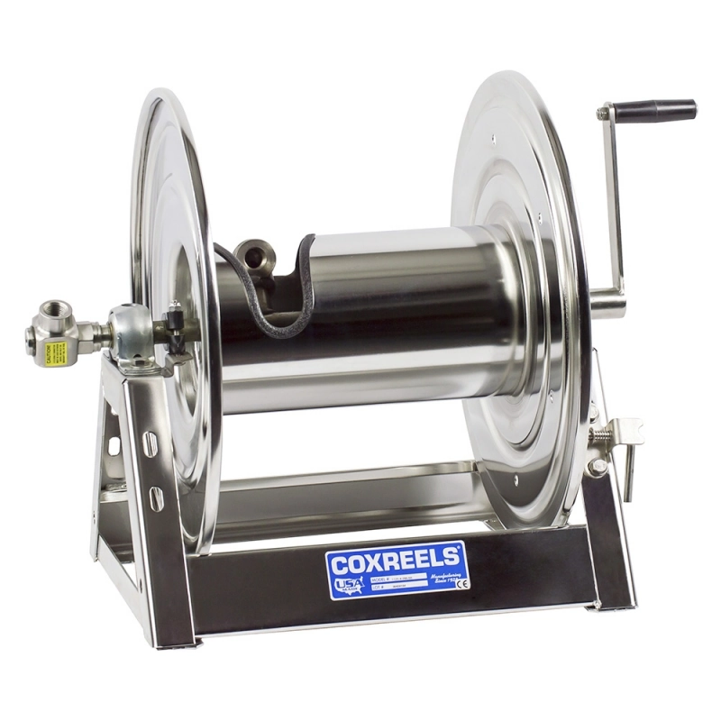Stainless Steel Hand Crank Oil Hose Reel